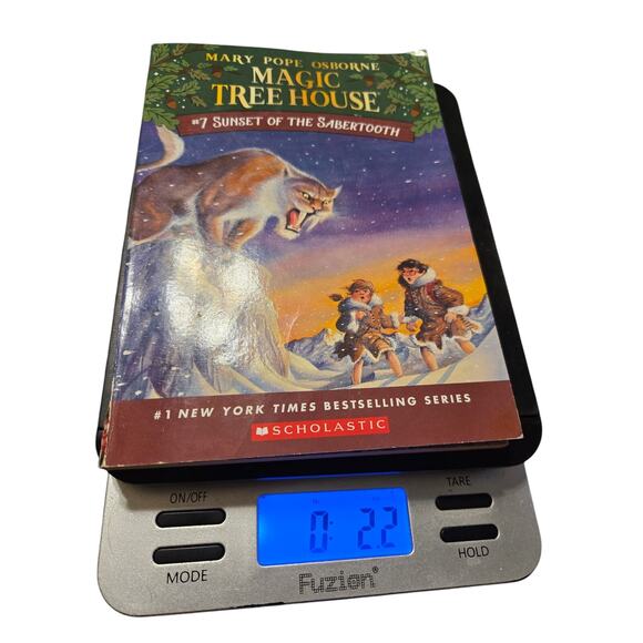 MAGIC TREE HOUSE #7 SUNSET OF THE SABERTOOTH Mary Pope Osborne Chapter Book - Picture 5 of 7
